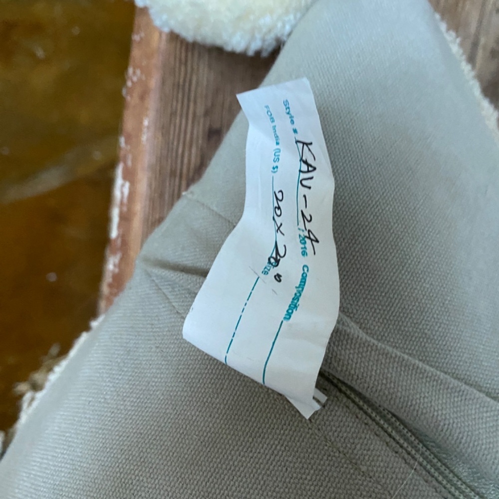 Anthropologie Textured Accent Pillow Cover - Picture 4 of 12